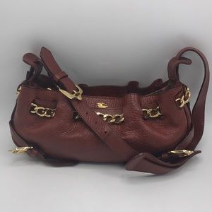 Burberry Prorsum Margaret Leather Shoulder Bag